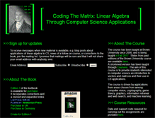 Tablet Screenshot of codingthematrix.com